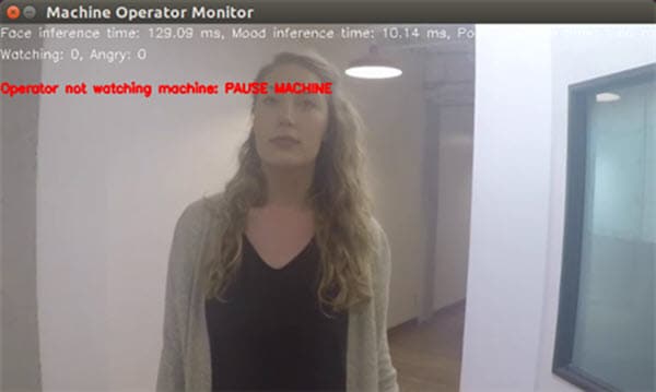 Monitoring Machine Operators with the OpenVINO™ Toolkit | Bench T