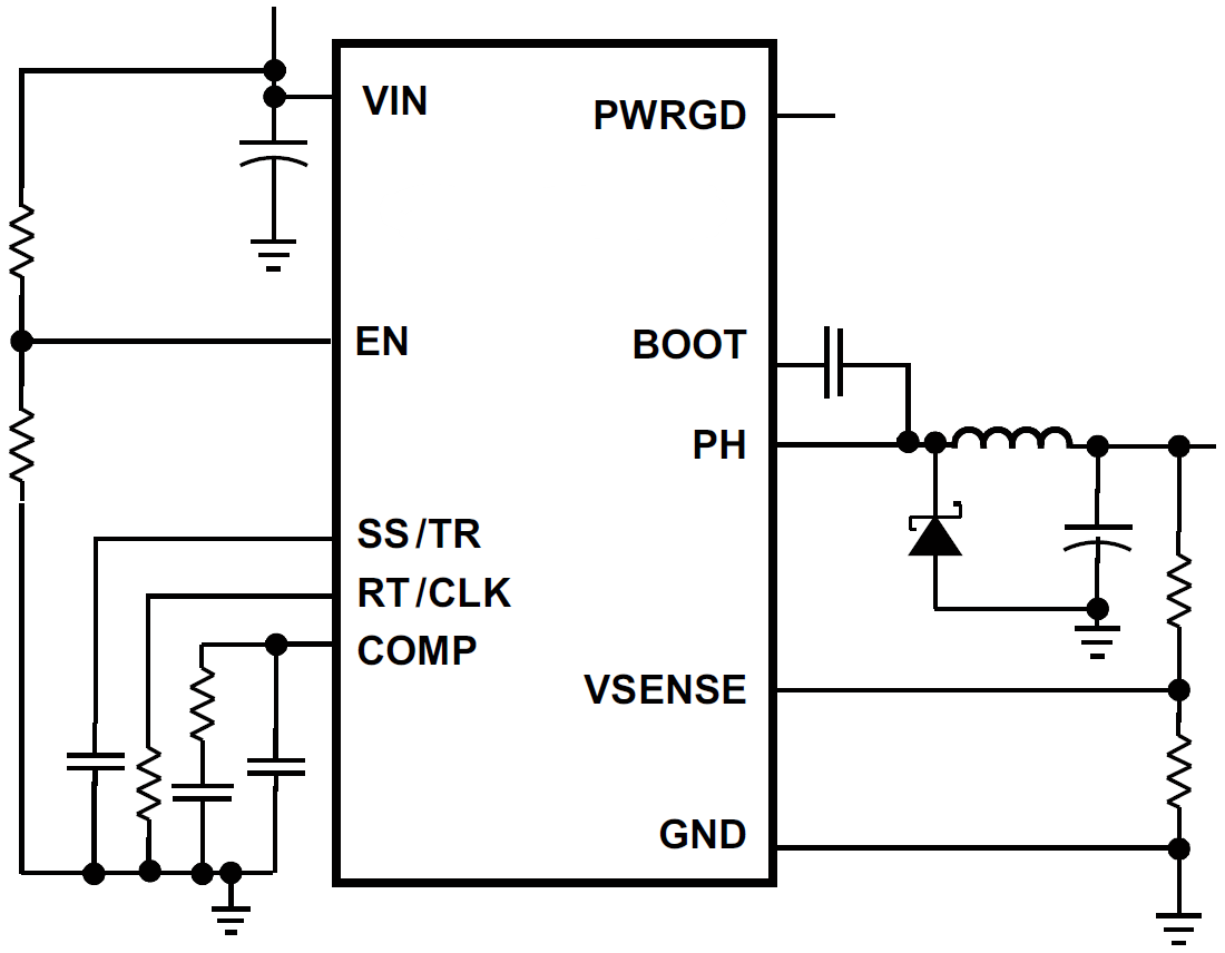 TPS54060/TPS54260 Step-Down Converters - TI | Mouser
