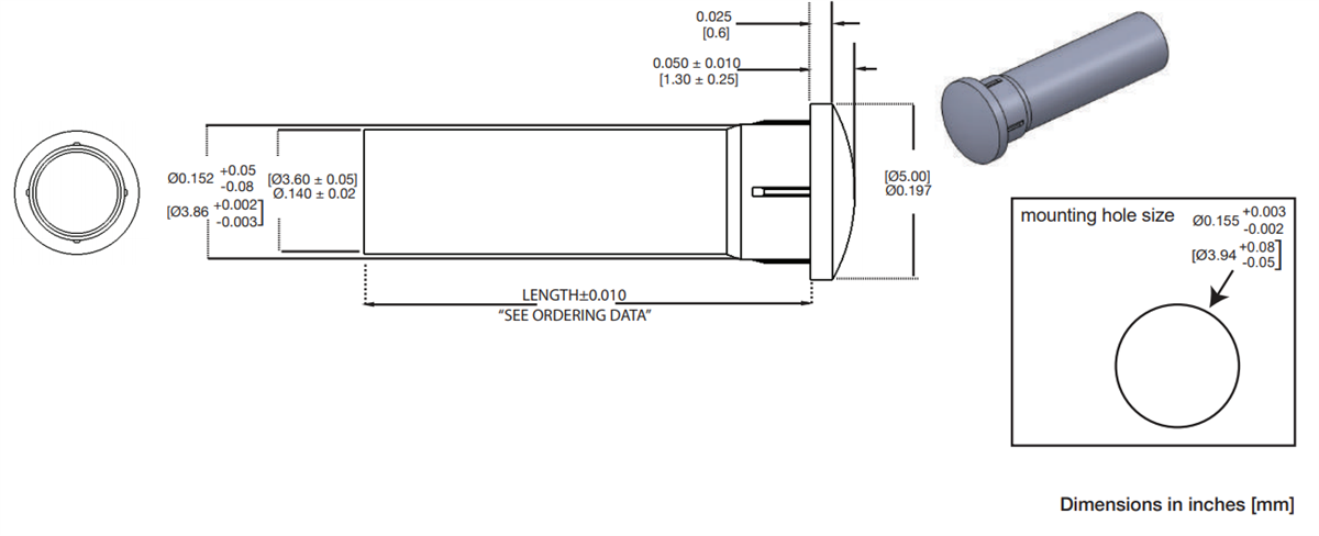 VCC LFC Low Profile Diffused Rigid Light Pipes