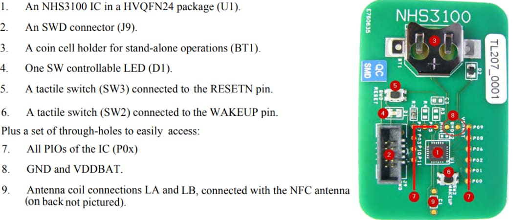 NXP Semiconductors NHS3100 스타터 개발 키트