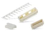 Amphenol FCI Minitek® 1mm 와이어-보드 커넥터