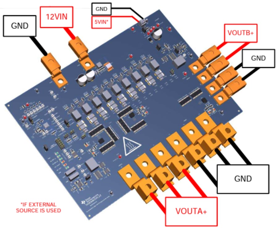 기계 도면 - Texas Instruments TPS53681EVM-002 인터페이스 평가 모듈(EVM)