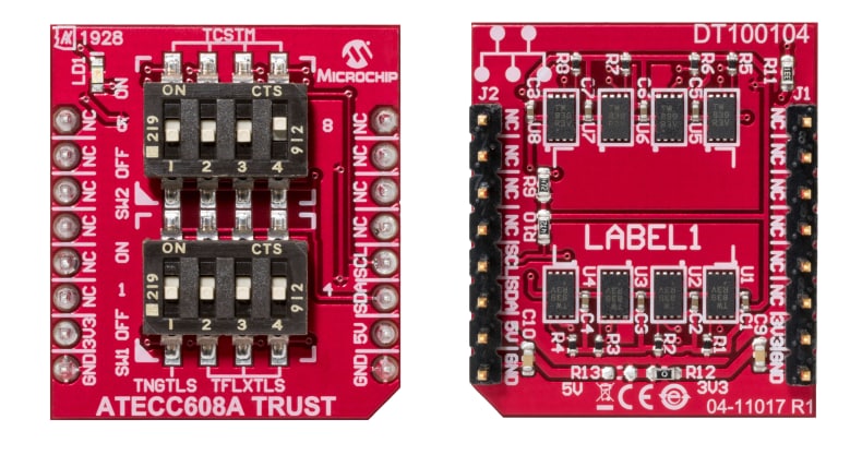 위치 회로 - Microchip Technology ATECC608A DT100104 Trust 개발 보드