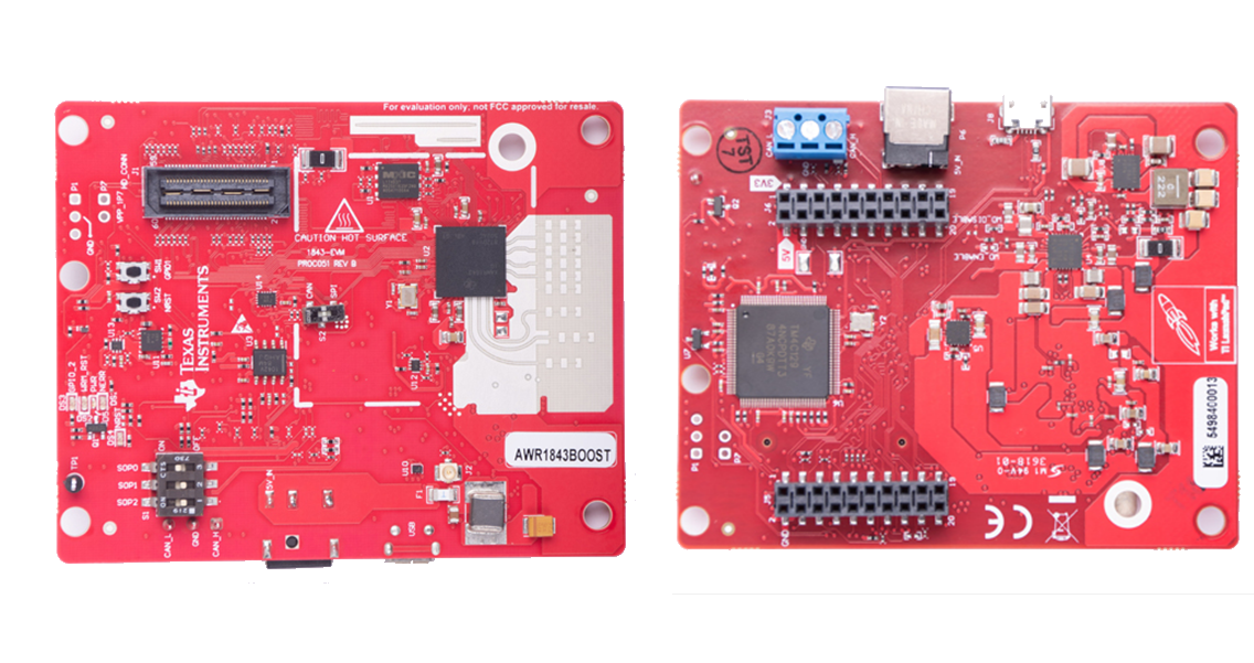 Texas Instruments IWR1843BOOST 산업용 평가 모듈