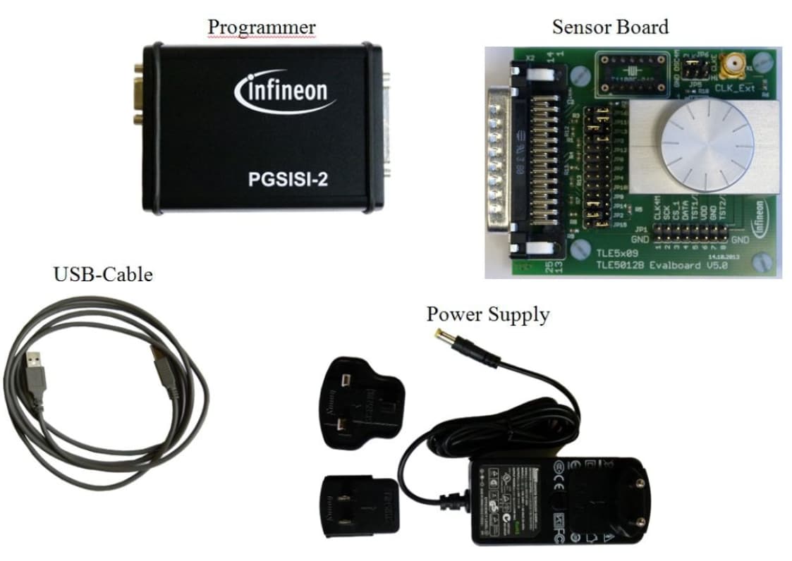 Infineon Technologies TLE5009EVALKITTO 평가 키트