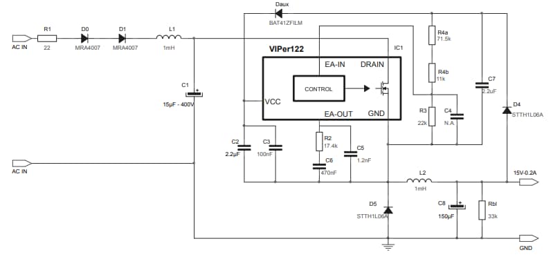 계통도 - STMicroelectronics STEVAL-VP12201B 평가 보드