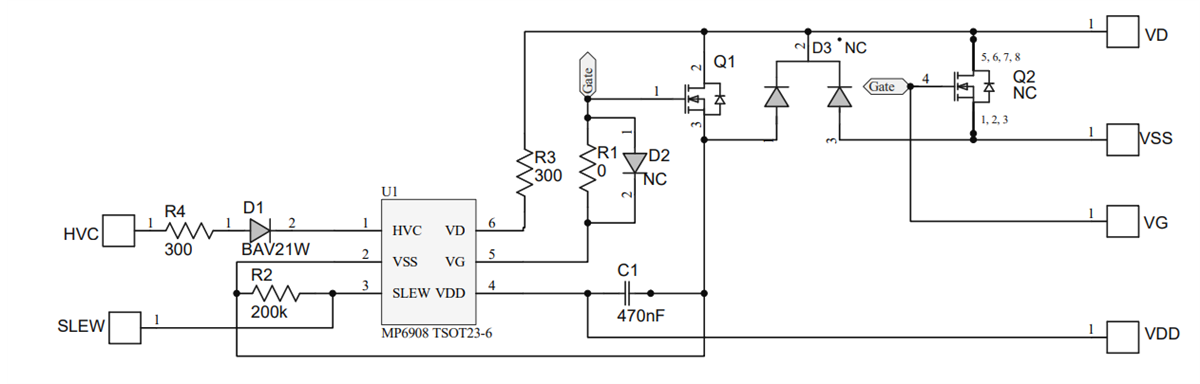계통도 - Analog Devices Inc. ADRF5300-EVALZ 평가 보드