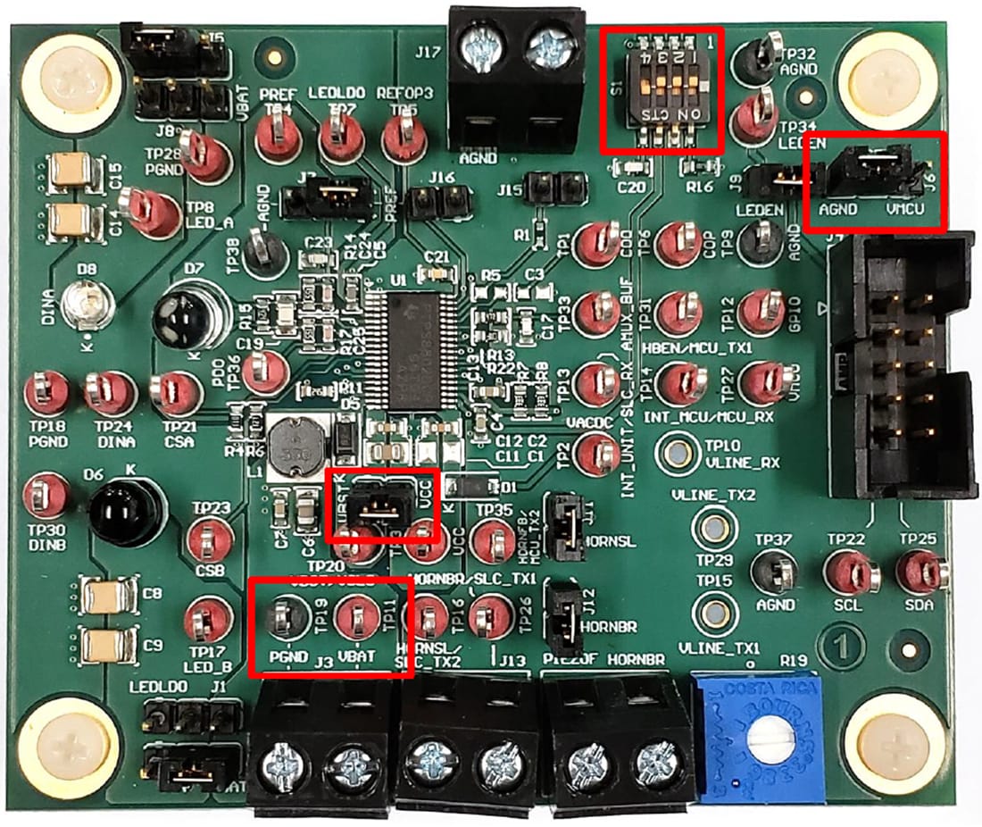 차트 - Texas Instruments TPS8802EVM 연기/CO 경보 EVM(평가 모듈)