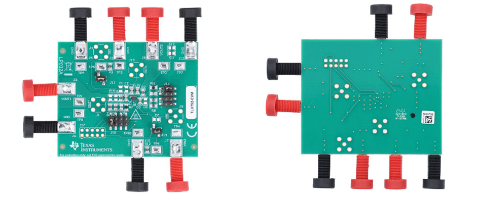기계 도면 - Texas Instruments TLV75x-EVM 평가 모듈