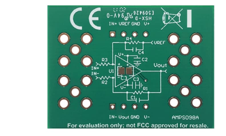 Texas Instruments TLV9061DPWEVM 평가 모듈