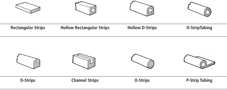 Laird Technologies Electroseal™ Conductive Elastomer Extrusions Laird Technologies Electroseal™ Conductive Elastomer Extrusions