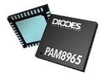Diodes Incorporated PAM8965 12W 스테레오 클래스 D 오디오 증폭기