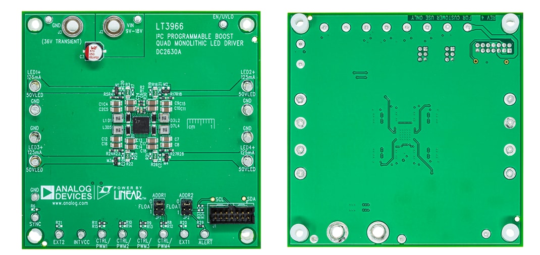 Analog Devices Inc. LT3966 데모 보드 DC2630A