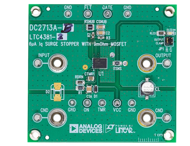 Analog Devices Inc. LTC4381 데모 보드 DC2713A-A/B