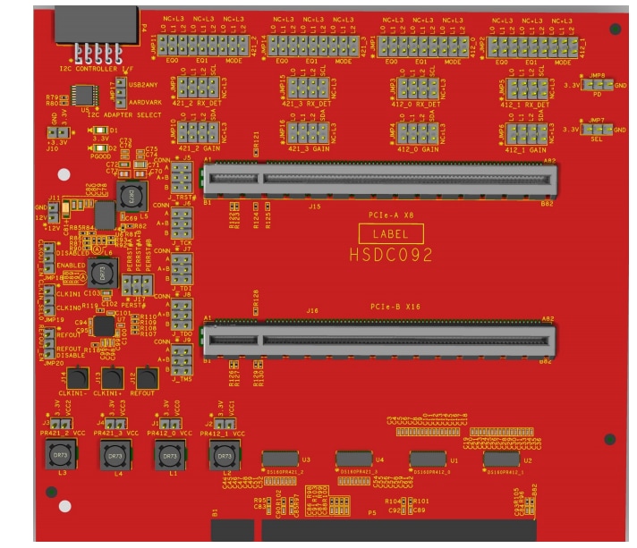 Texas Instruments DS160PR312-421EVM 평가 모듈