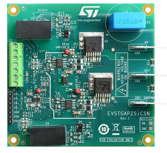 STMicroelectronics EVSTGAP2SICSN/C 평가 보드