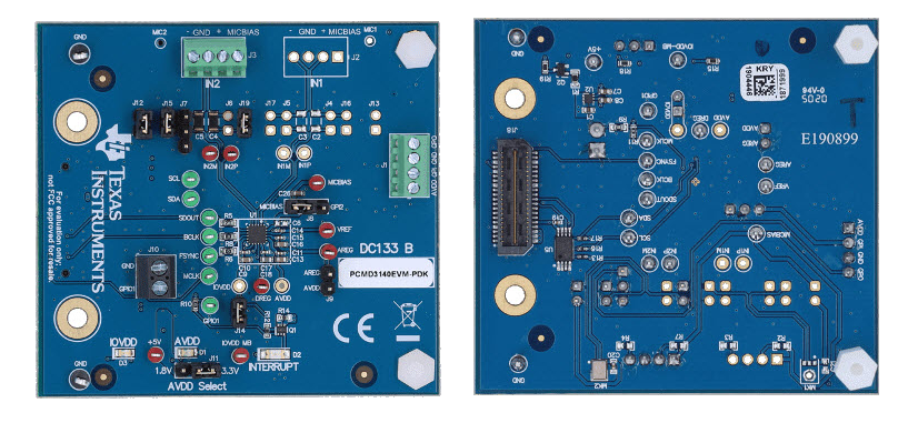 Texas Instruments PCMD3140EVM-PDK 성능 데모 키트
