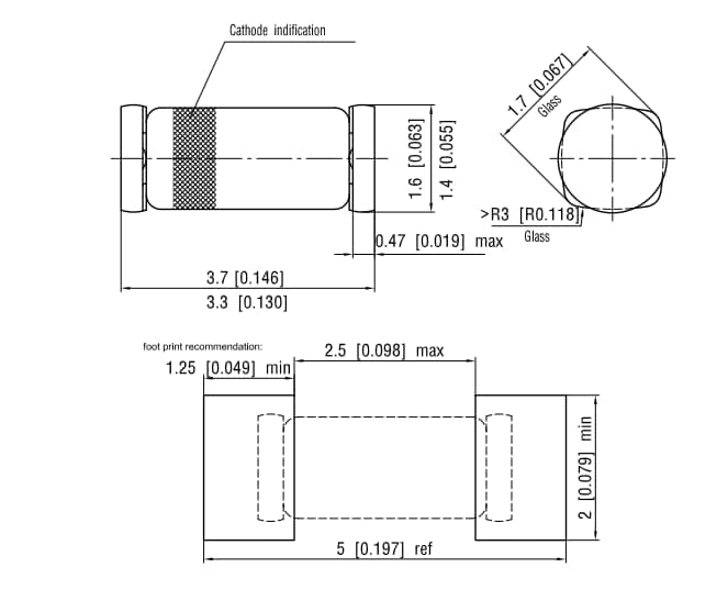 Vishay Semiconductors QuadroMELF 다이오드