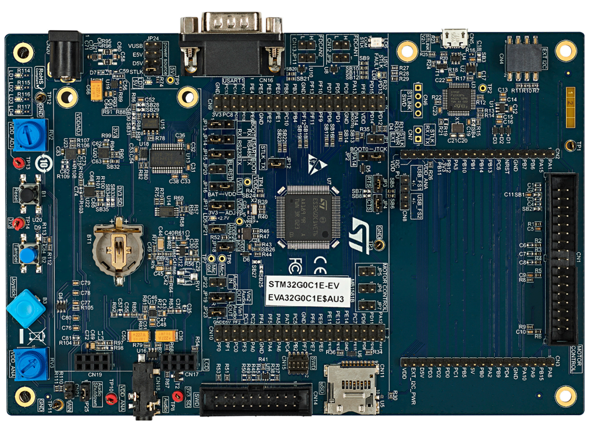 STMicroelectronics STM32G0C1E-EV 평가 보드