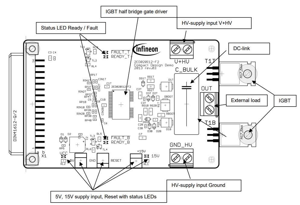 Infineon Technologies 2ED020I12FA 평가 키트