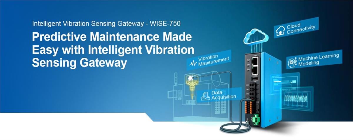 Advantech WISE-750 지능형 진동 게이트웨이 Advantech WISE-750 지능형 진동 게이트웨이