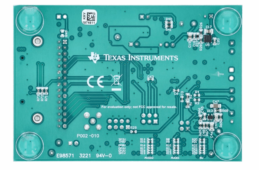 위치 회로 - Texas Instruments ADS1285EVM-PDK 데모 키트