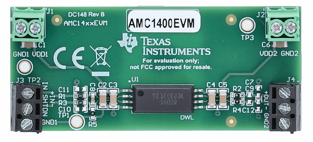 위치 회로 - Texas Instruments AMC1400EVM 평가 모듈