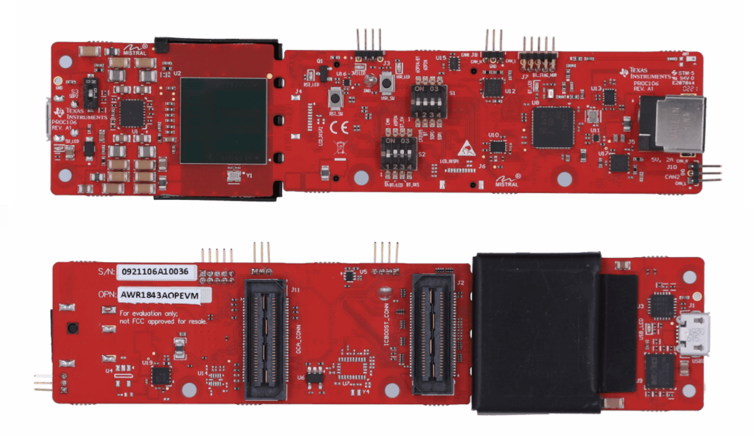 Texas Instruments AWR1843AOPEVM EVM(평가 모듈)