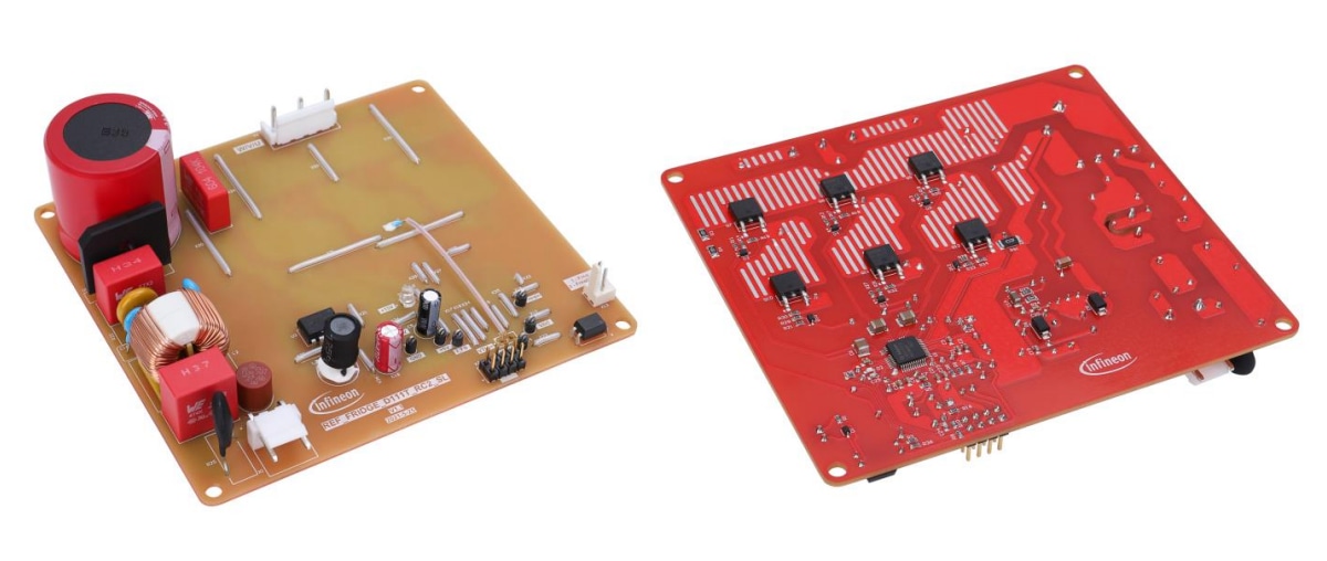 Infineon Technologies REF_FRIDGE_D111T_RC2_SL 기준 보드