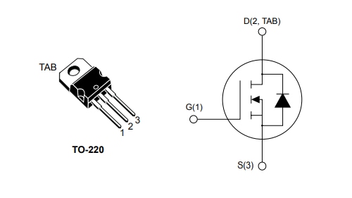 애플리케이션 회로도 - STMicroelectronics STP65N045M9 MDmesh M9 전력 MOSFET