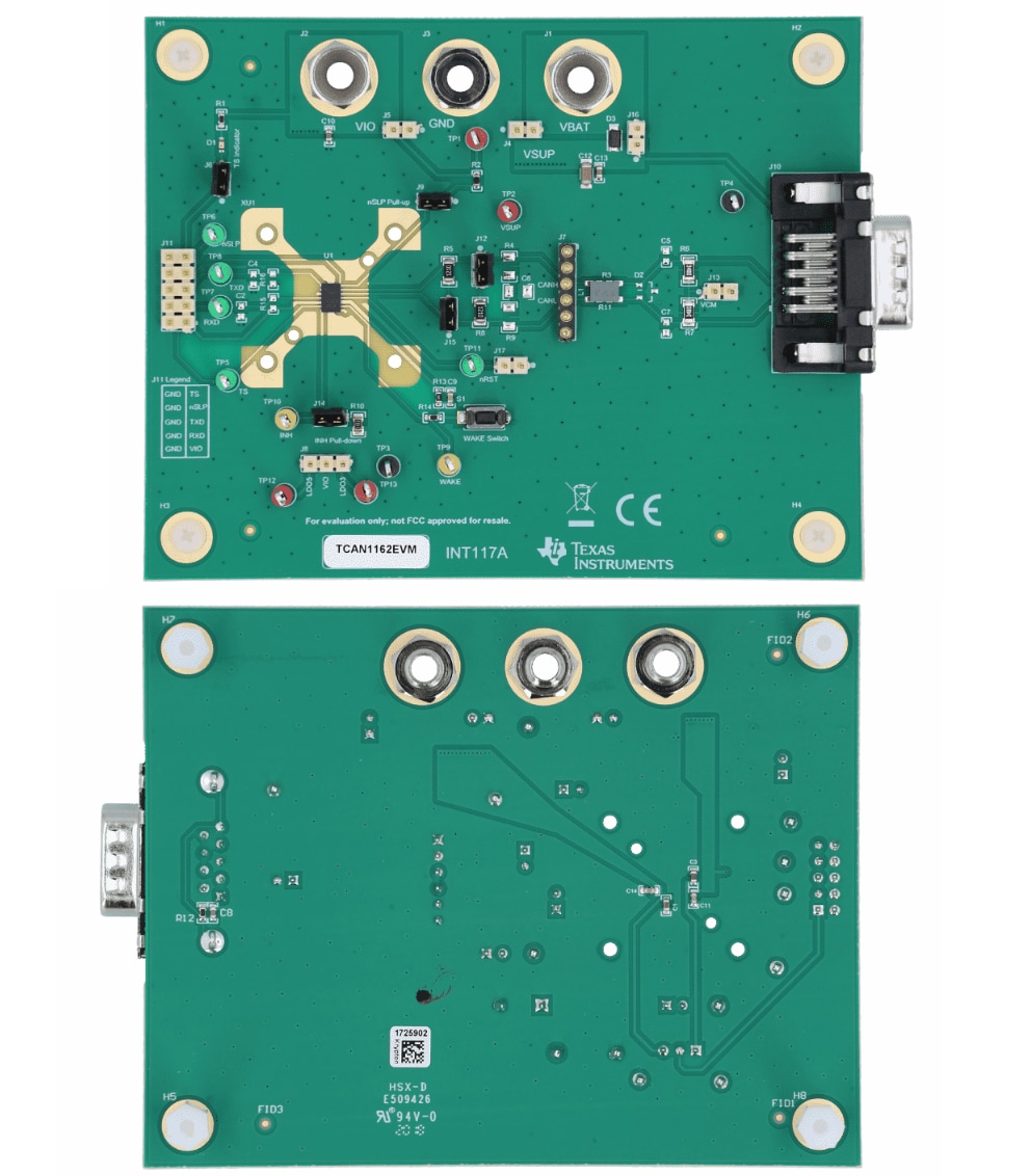Texas Instruments TCAN1162EVM 평가 모듈