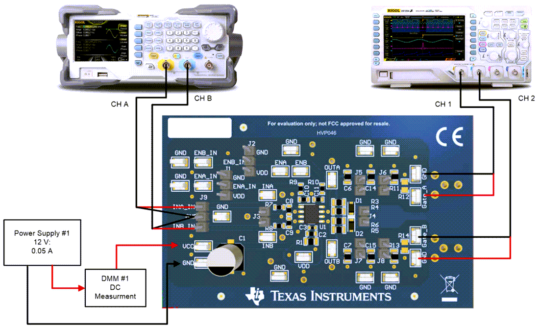 기계 도면 - Texas Instruments UCC27624EVM 드라이버 EVM(평가 모듈)