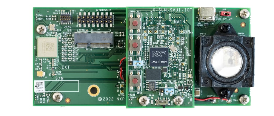NXP Semiconductors SLN-SVUI-IOT EdgeReady 스마트 보이스 UI 솔루션 NXP Semiconductors SLN-SVUI-IOT EdgeReady 스마트 보이스 UI 솔루션