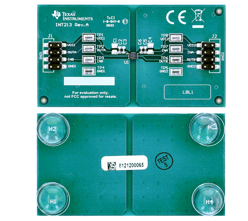 Texas Instruments ISO6521REUEVM 평가 모듈