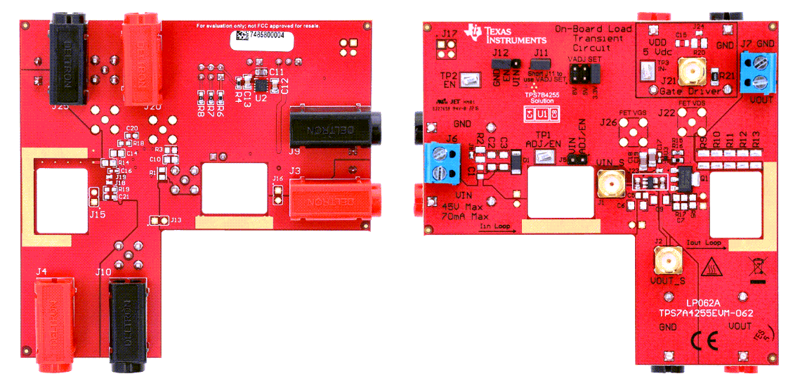 Texas Instruments TPS7B4255EVM-062 평가 모듈