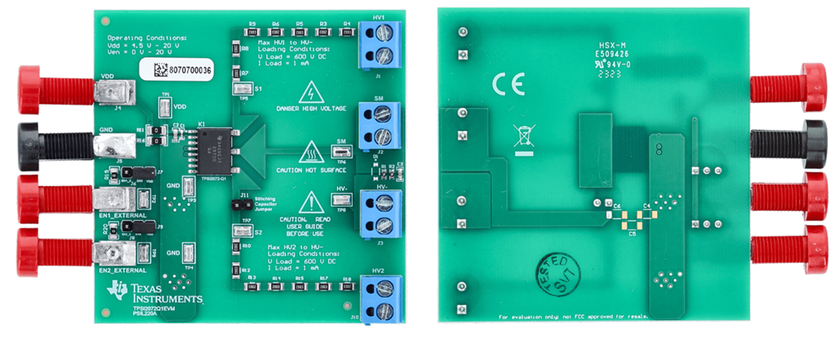 Texas Instruments TPSI2072Q1EVM 평가 모듈