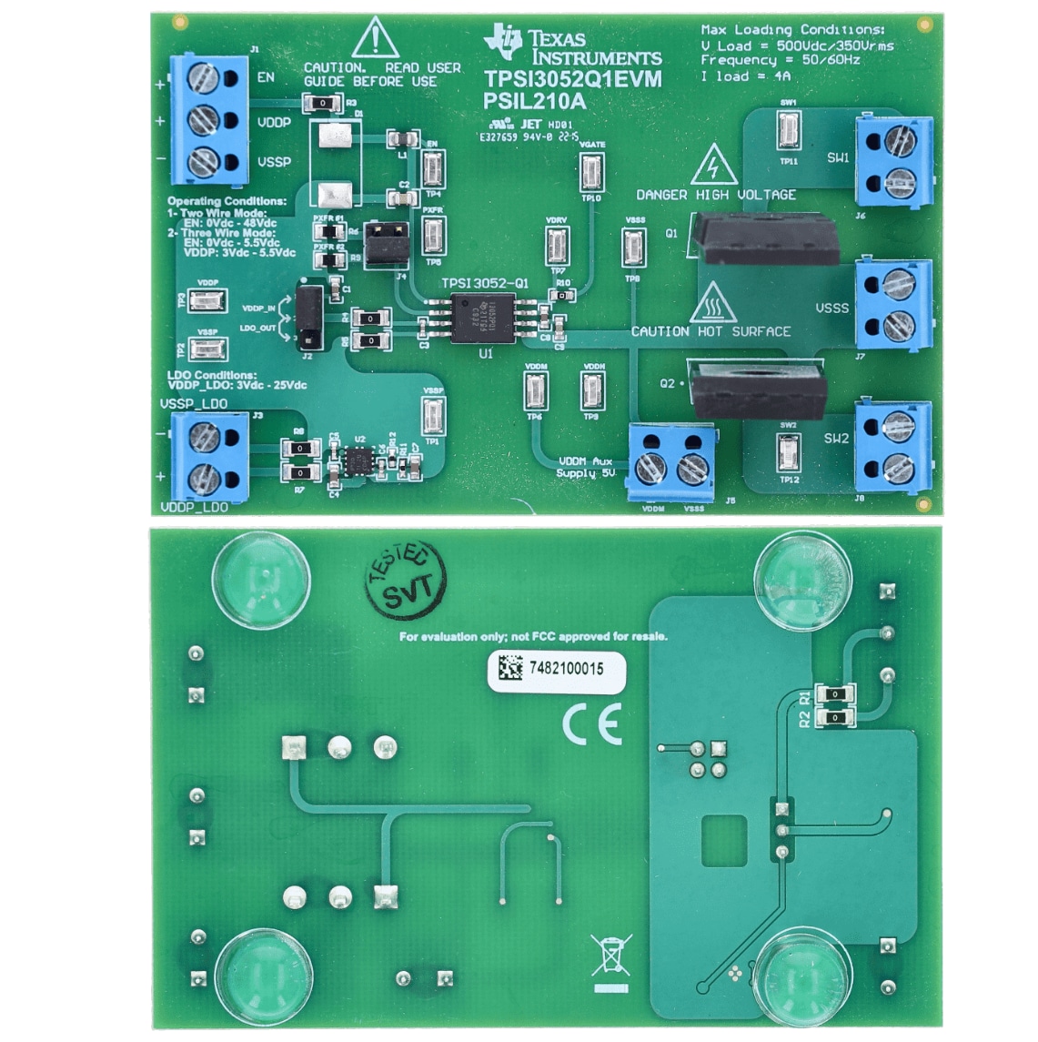 Texas Instruments TPSI3052Q1EVM 평가 모듈