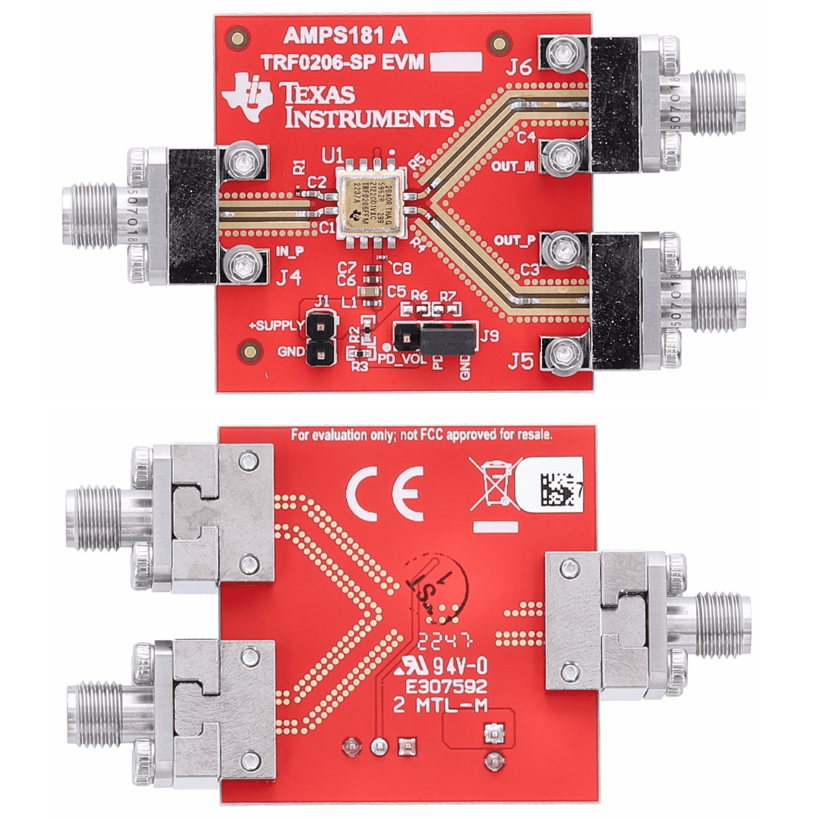 Texas Instruments TRF0206EVM-CVAL 평가 모듈
