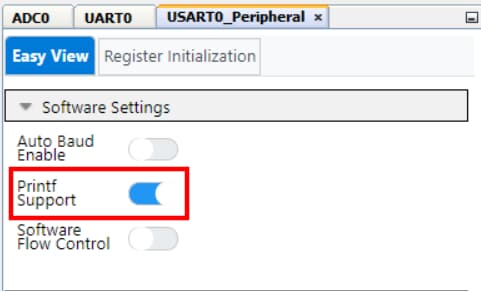 Microchip Technology AVR64DD32를 사용한 압력 데모