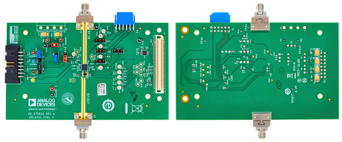 Analog Devices Inc. EVAL-ADL6332 평가 보드