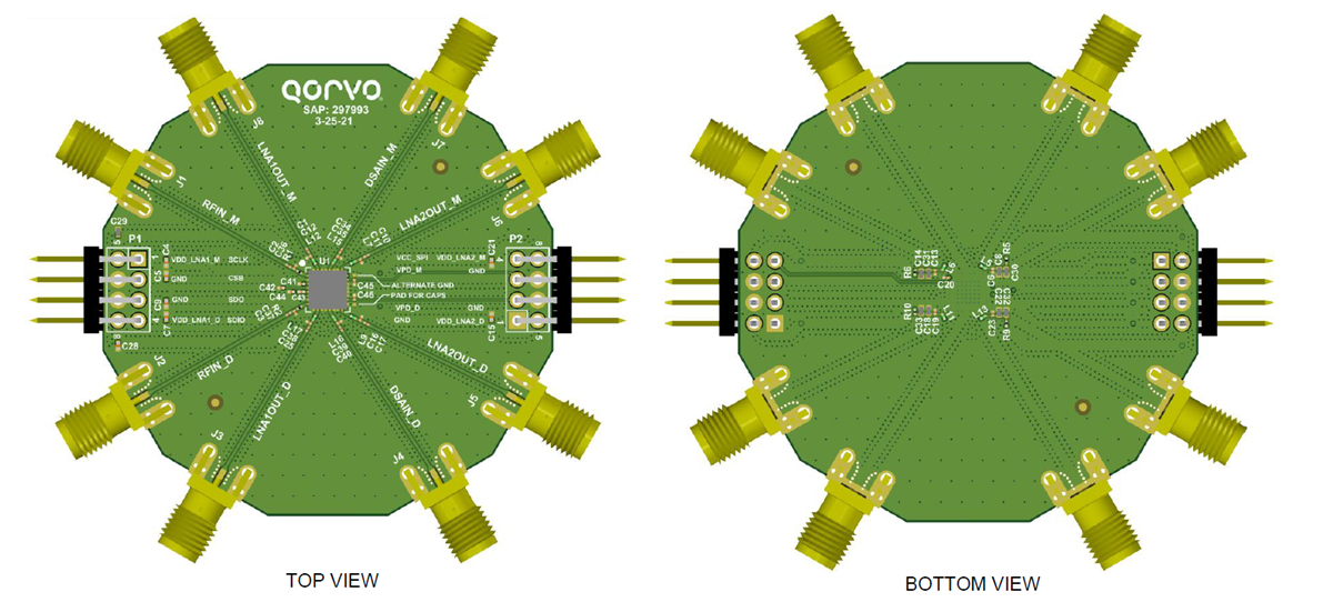 Qorvo QPB9351EVB 평가 보드