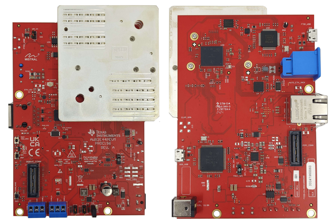 Texas Instruments AWR2E44PEVM 평가 모듈