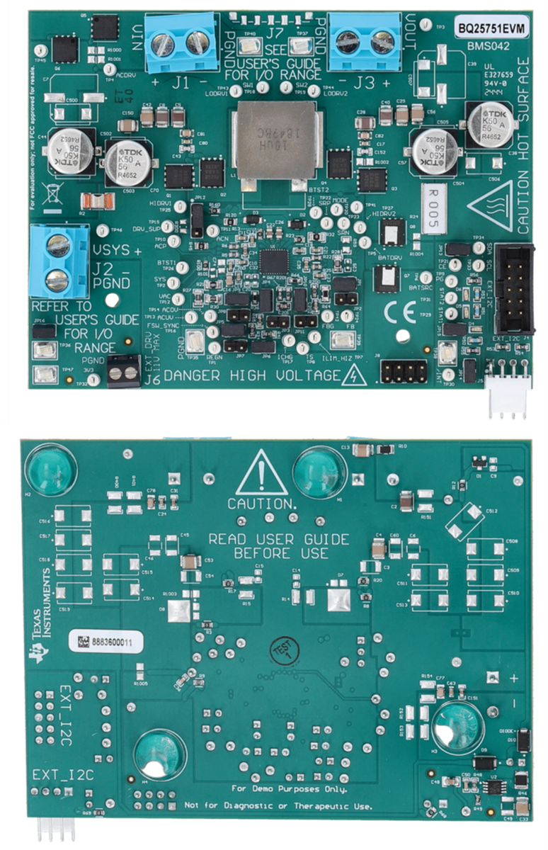 Texas Instruments BQ25751EVM 평가 모듈