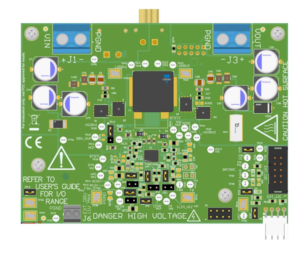 Texas Instruments BQ25858-Q1EVM 평가 모듈
