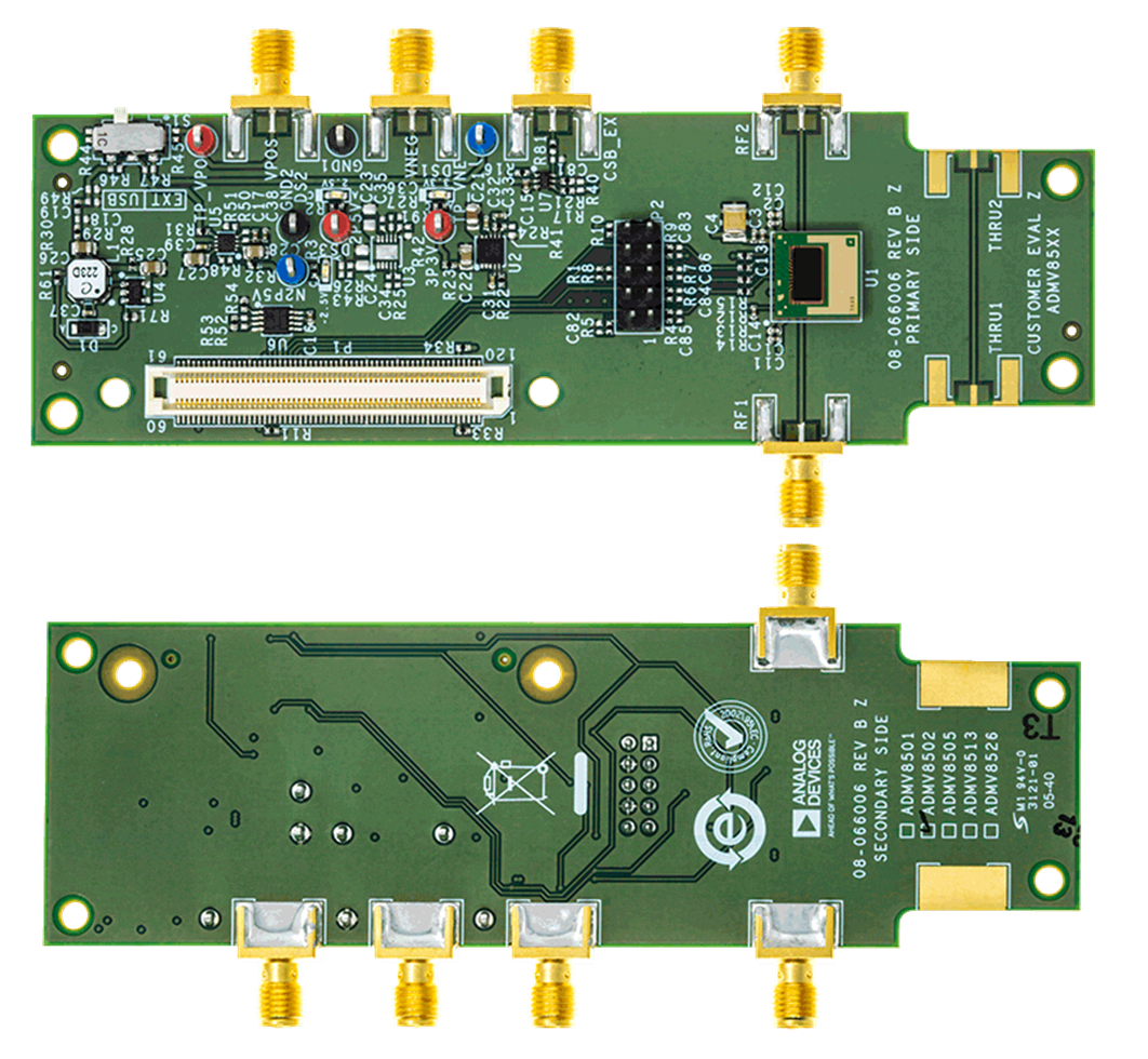 Analog Devices Inc. EVAL-ADMV8502 평가 보드