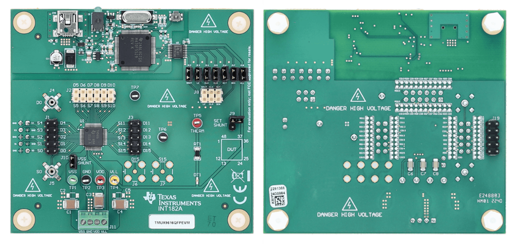 Texas Instruments TMUX9616QFPEVM 평가 모듈