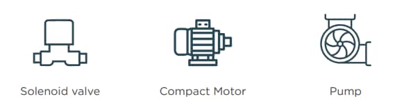 차트 - TE Connectivity 더블 슬롯 SIAMEZE 터미널