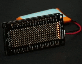 24×8 LED 매트릭스 디스플레이