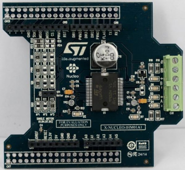 X-NUCLEO-IHM01A1 스테퍼 모터 드라이버 확장 보드