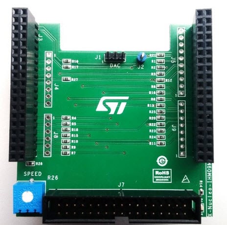 X-NUCLEO-IHM09M1 모터 제어 커넥터 확장 보드